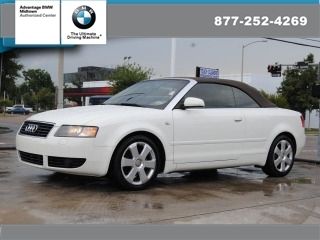 2005 audi a4 2005 2dr cabriolet 1.8t cvt