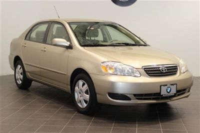 2007 toyota corolla automatic discreatedesert sand toyota corolla