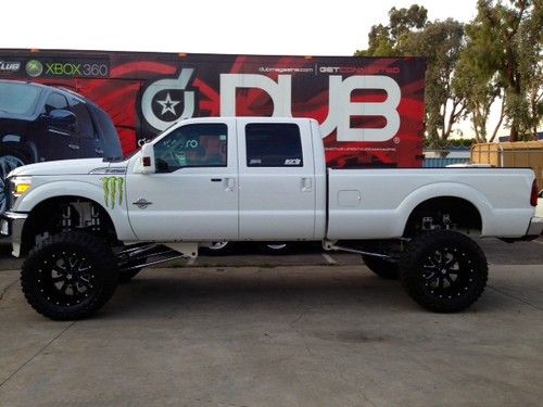 2011 ford f-250 lariat 4x4 kelderman 8"-10" air suspension lift