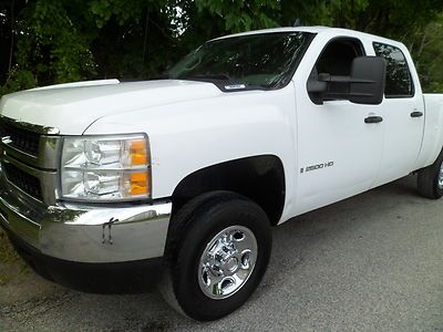 2008 chevrolet silverado 2500heavyduty 4x4crewcab 6liter8cyl coldairconditioning