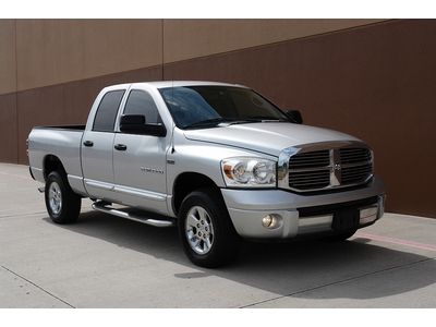 2007 dodge ram 1500 4x4 hemi 5.7l v8 laramie leather infinity 6-cd keyless-start