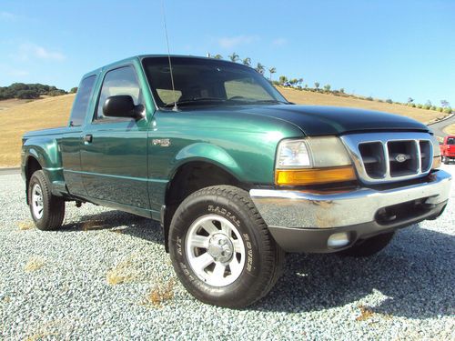 1999 ford ranger 4x4 step-side four door super-cab pick-up truck