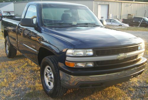 2002 chevrolet silverado 1500 wt standard cab pickup 2-door 4.8l