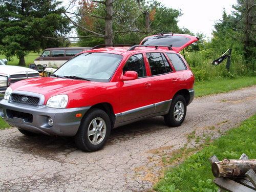 2003 hyundai sante fe awd 3.5 engine