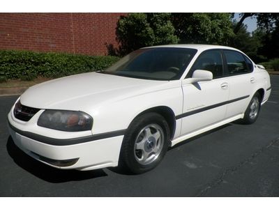 2002 chevy impala ls southern owned leather seats onstar alloy wheels no reserve