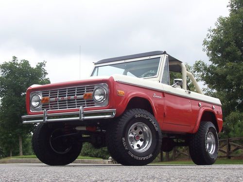 Amazing fully restored 1976 ford super bronco!! powerful 400hp built to show go!