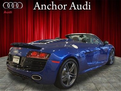 New 2012 audi r8 spyder v10 5.2 r-tronic