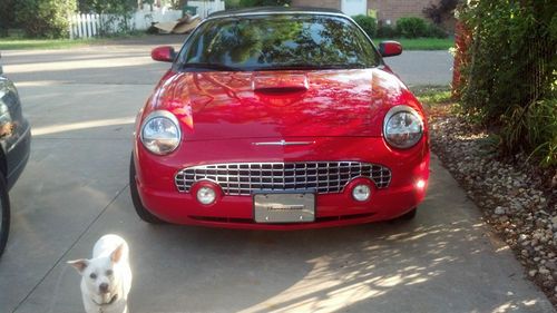 2002 ford thunderbird base convertible 2-door 3.9l