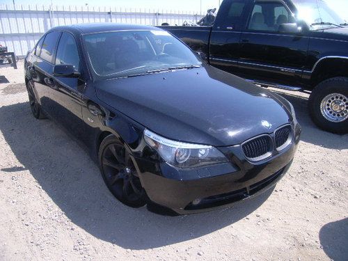 2007 bmw 550i base sedan 4-door 4.8l