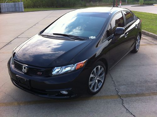 2012 honda civic si sedan 4-door 2.4l