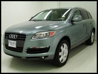 07 premium quattro awd navi heated leather 3rd row tow rear camera sonars bose