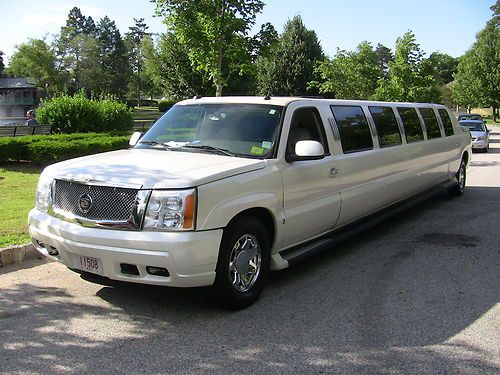 Cadillac escalade stretch limousine