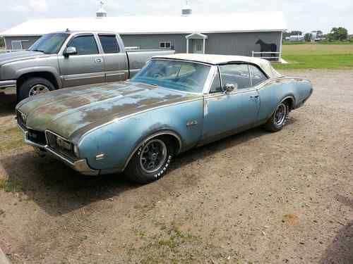 1968 olds 442 convertable automatic, 1 of less than 3476