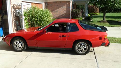 1988 porsche 924s - the perfect  porsche! automatic trans. red