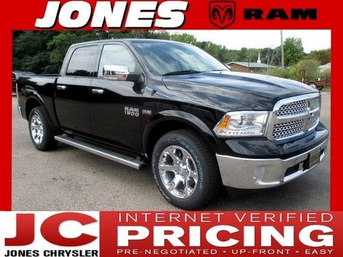 New 2013 ram 1500 2wd crew cab laramie msrp $47350 black