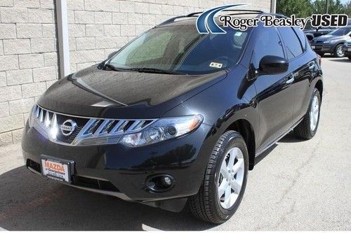 2010 murano sl cvt automatic black backup camera leather push start non smoker