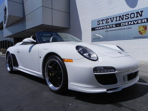 2011 porsche 911 speedster convertible 2-door 3.8l