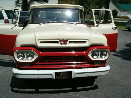 1960 f 100 pickup truck long bed