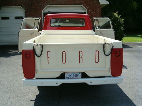 1960 F 100 Pickup Truck Long Bed, image 2