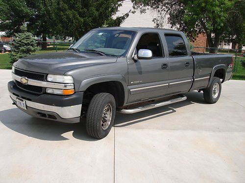 2002 chevrolet hd 2500  silverado crew cab