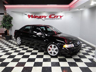 2001 audi s4 quattro~k04 twin-turbo's~6-speed~sport pkg~awe exhaust~alcantara!