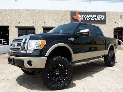 2010 ford f-150 king ranch 4x4 new 6 inch lift xd wheels new tires 1 owner nice