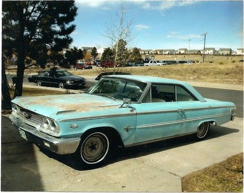 1963 1/2 ford galaxie xl 500 fast back - $15000 (colorado springs)