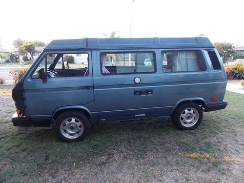 1989 volkswagen vanagon campmobile van camper 3-door 2.1l