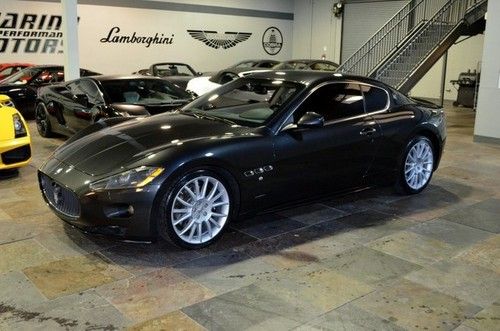 Maserati granturismo s 4.7l v8 pw pdl warranty coupe nav