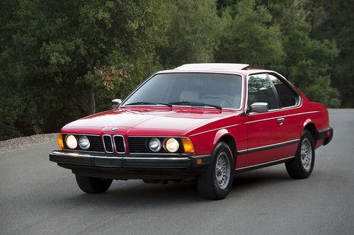 1984 bmw e24 633csi 5-speed manual