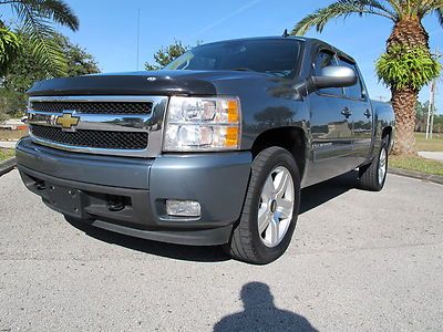 2008 chevrolet silverado 1500 crew cab  ltz very clean low reserve! no rust