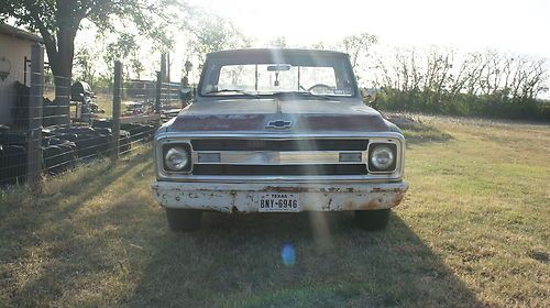 1970 chevrolet c10 pickup custom 350 no reserve!