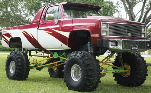 1979 cheverlet silverado c10 4x4 lifted custom ......no reserve..........