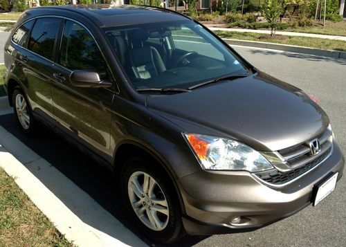 2010 honda cr-v ex-l sport utility 4-door 2.4l