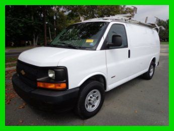 2008 work cargo van turbo diesel 6.6l v8 32v automatic clean carfax fleet maint