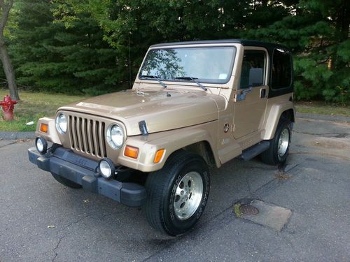 1999 jeep wrangler sahara sport utility 2-door 4.0l