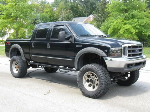 1999 ford f-350 super duty crew cab 4x4 monster truck its a beast!! low reserve