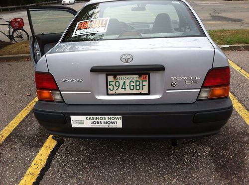 1997 toyota tercel ce 4cl 1.5   5 speed manual transmission