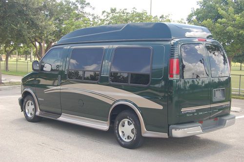 2001 chevy chevrolet express high-top luxury conversion van