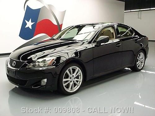 2006 lexus is350 sunroof nav rear cam climate seats 56k texas direct auto