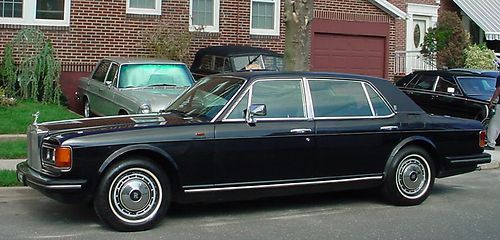 1984 rolls royce lwb silver spur -triple black! only 47,000 miles! best offer $