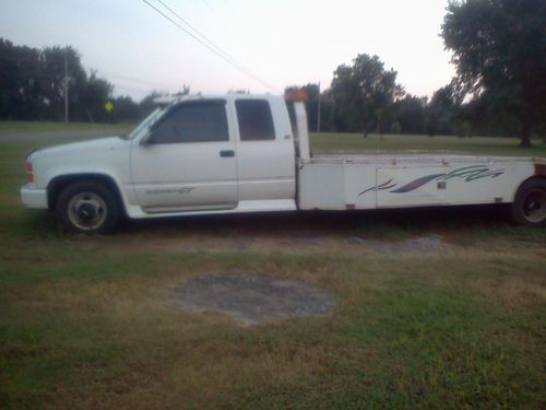 1995 gmc car hauler hodges bed work truck