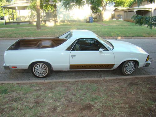 1980 chevrolet el camino ss standard cab pickup 2-door 5.0l