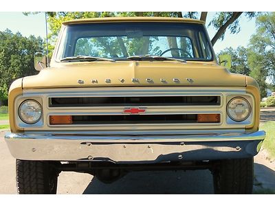 1968 chevrolet short box 4x4 rot free low mileage power steering awsome surviver