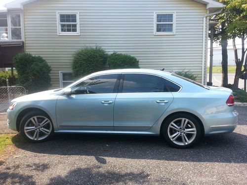 2012 VW Passat Tdi Sel Rare color Glacier Blue!, US $26,000.00, image 3