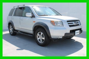 2006 honda pilot 4x4*3rd row*roof*tow pkg*htd seats* run boards*leather*rear ent