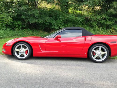 2006 corvette convertible nav, hud, power top, dvd, 6 speed