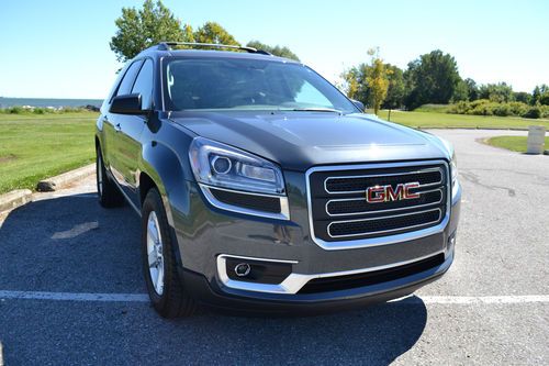 2013 gmc acadia awd 4x4 only 1670 miles no reserve leather  dvd, camera