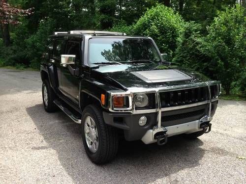 Hummer h3 alpha 4x4 black chrome package