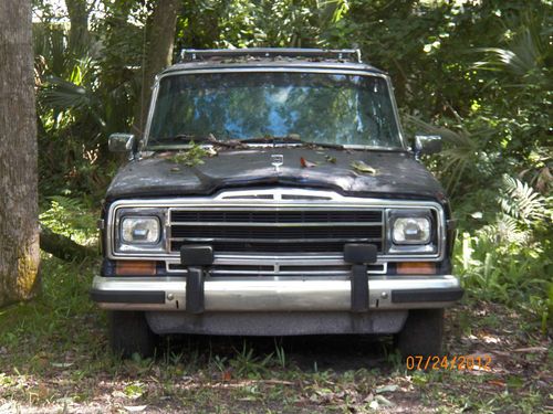 1986 jeep grand wagoneer base sport utility 4-door 5.9l